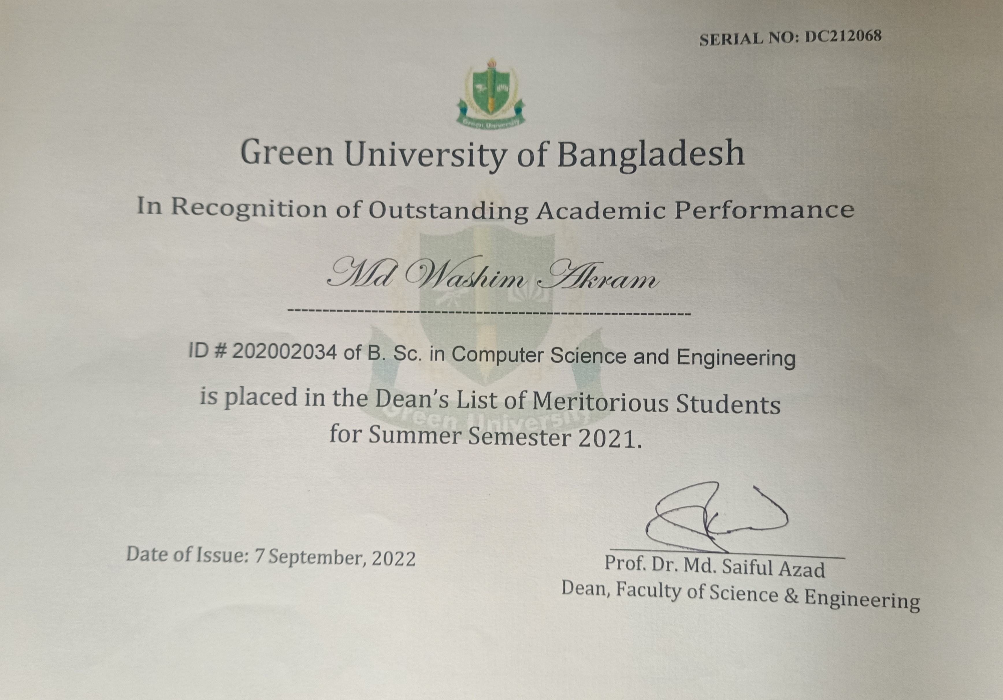 Award Image