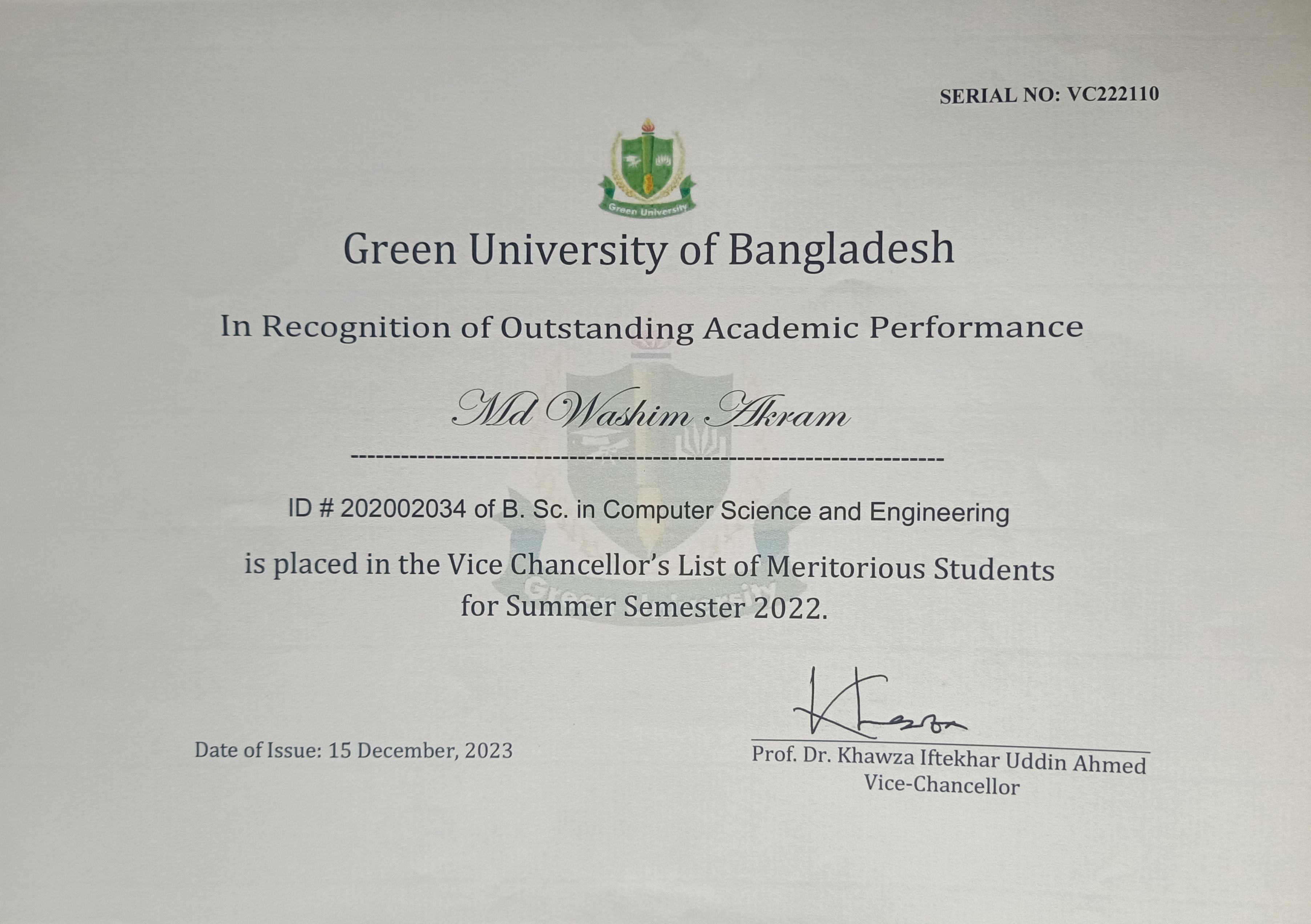 Award Image